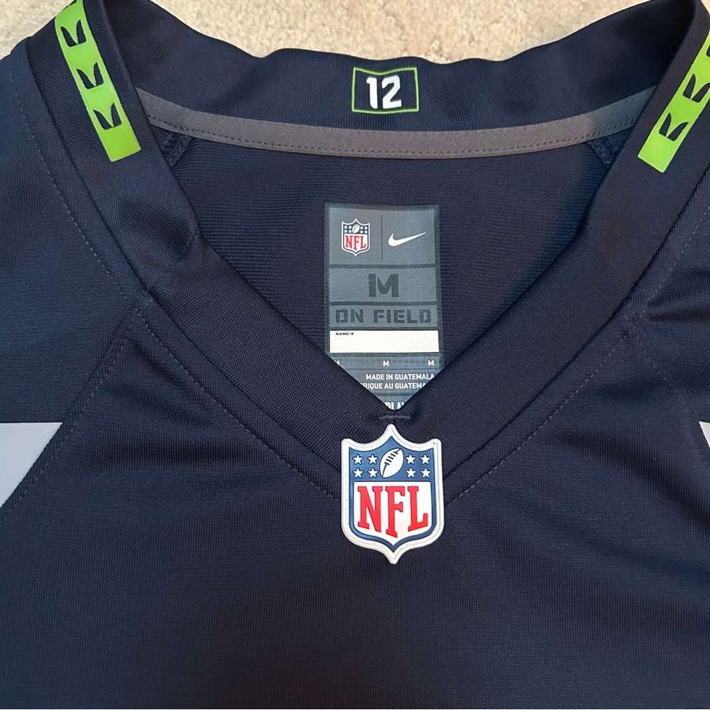 Seattle Seahawks 12th Man Jersey - Picture 3 of 5